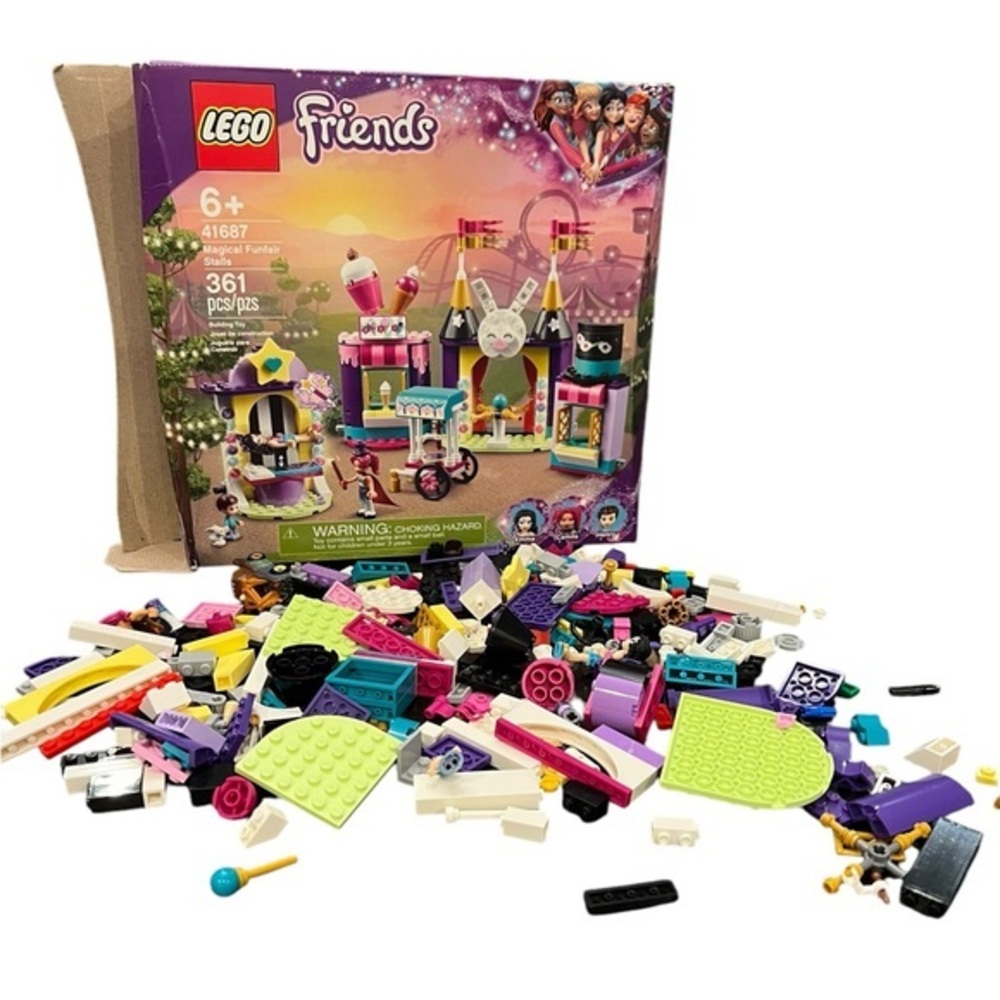 Lego Friends‎ Magical Funfair Stalls 41687 Building Toy Colorful Fun